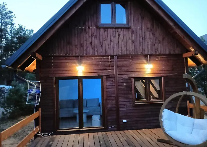 Дом отдыха Osada Blanka Lesny Zakatek Jezioro Rzeka Сворнегаце