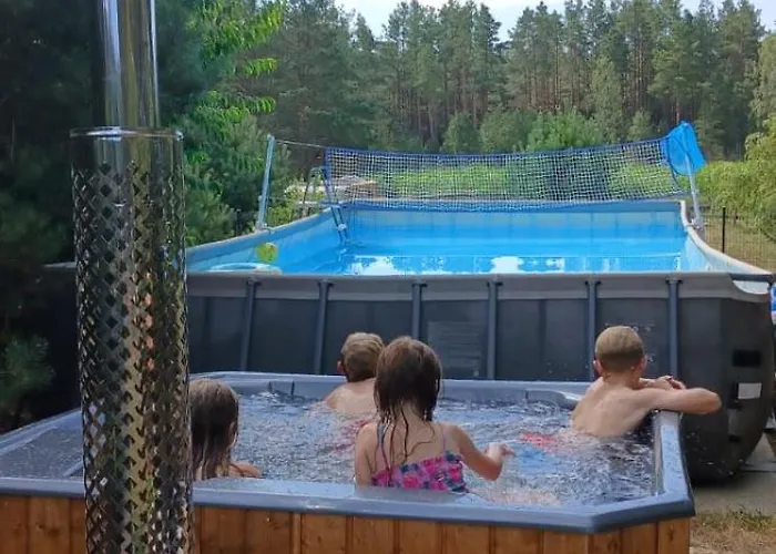 Дом отдыха Osada Blanka Lesny Zakatek Jezioro Rzeka *